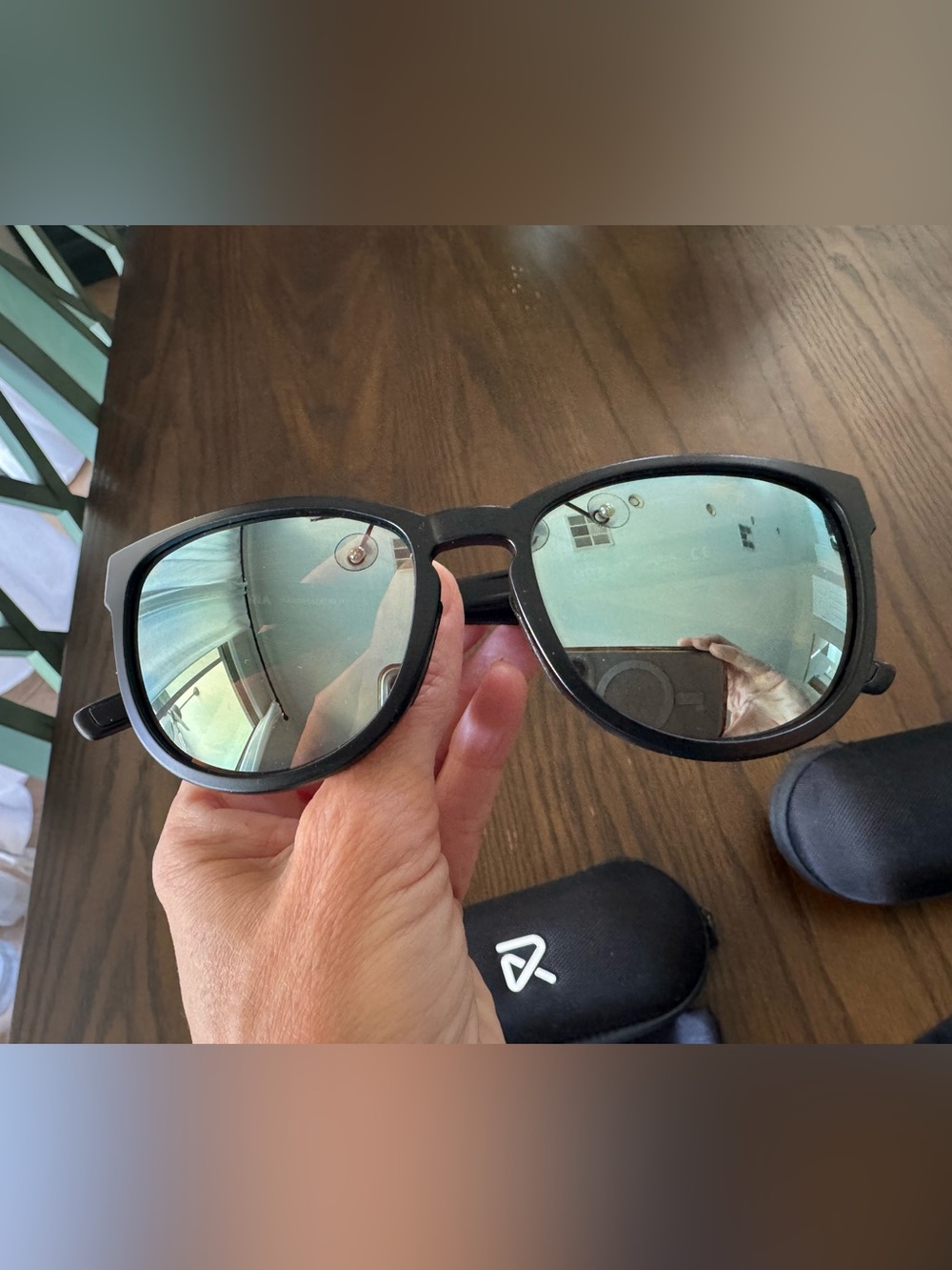 RIA Nova Court HD+ sunglasses BLACK frames